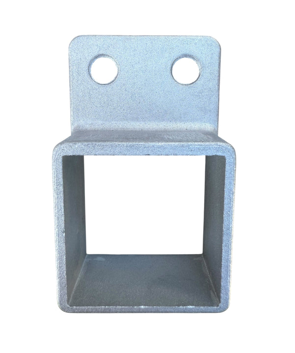 40 x 40mm - Single Lug Bracket - Mill Finish