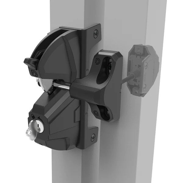 D&D Lokk Latch Deluxe S3 - Key Alike - Black