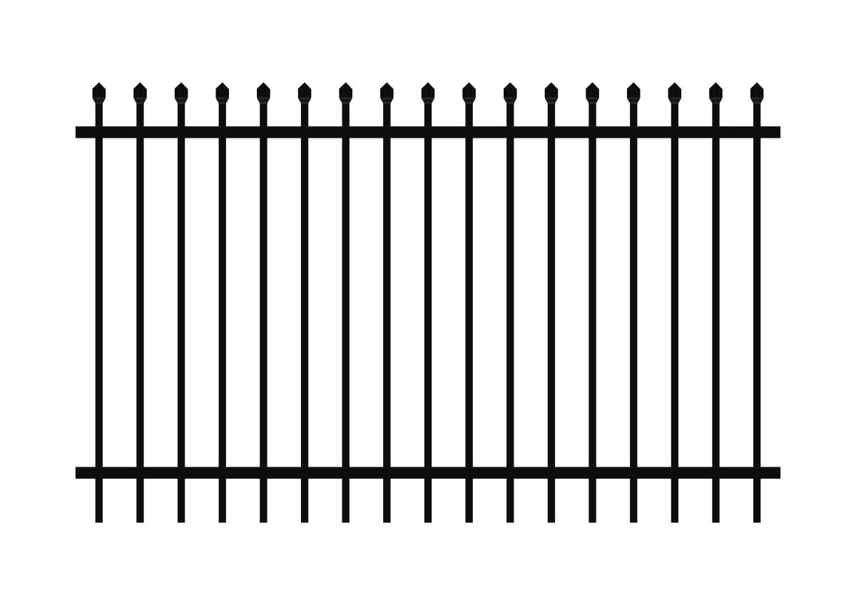 1500 x 2400 - LD Security Fence Panel