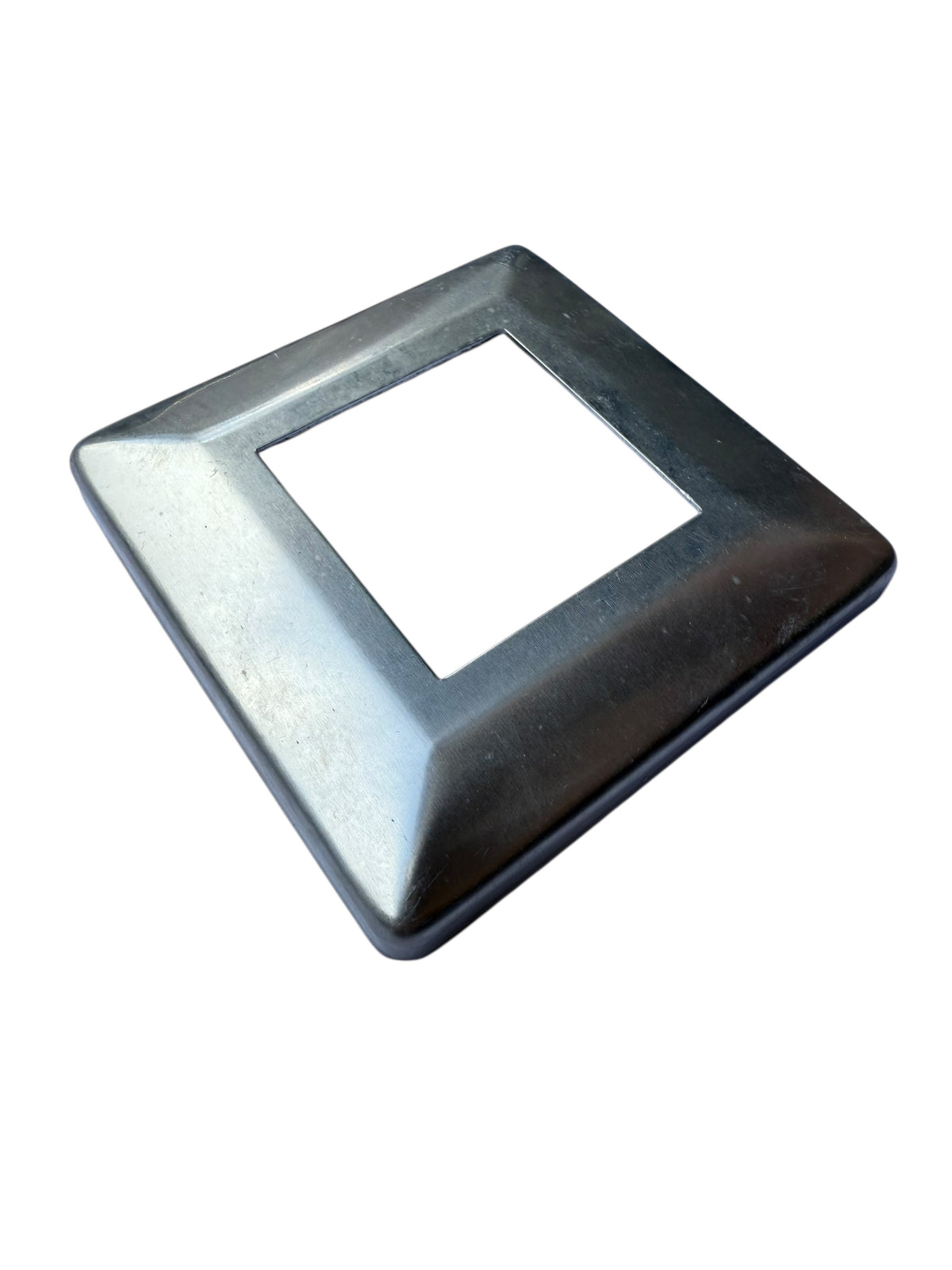 50 x 50mm - Aluminium Post Base Cover - Mill Finish