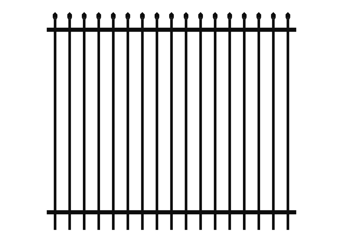 2100 x 2400 - LD Security Fence Panel