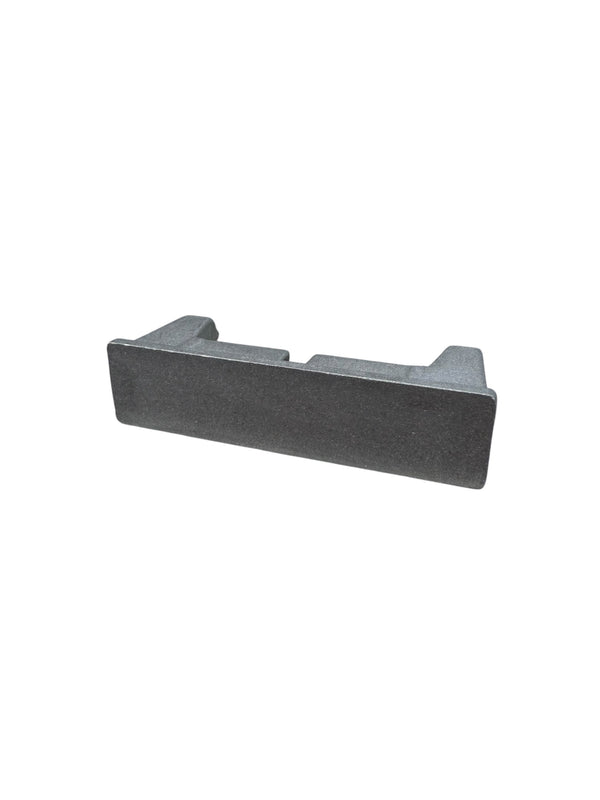 65 x 16 x 1.2mm - Aluminium Rectangular End Cap