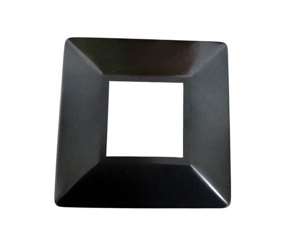 65 x 65mm - Aluminium Post Base Cover - Black