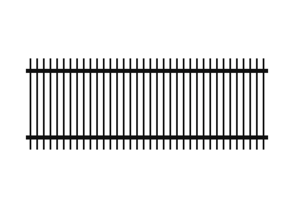 900 x 2400 - Aluminium Blade Fence Panel (65 x 16)