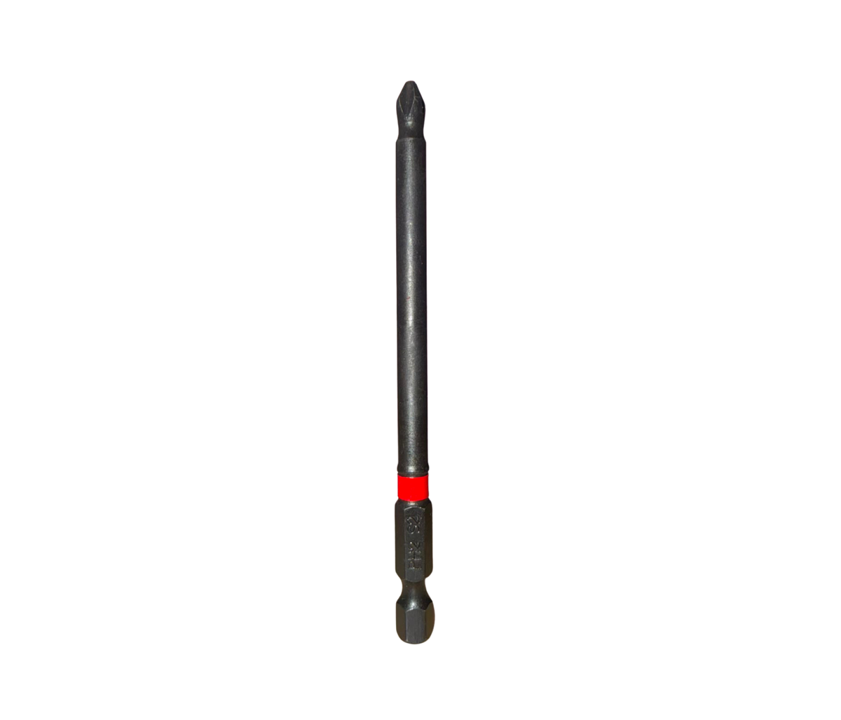 IMPACT Driver Bits - 100mm - 10pcs - Black