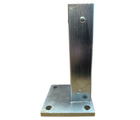 50 x 50mm - Gal Internal Flange Post Adapter (SIDE)