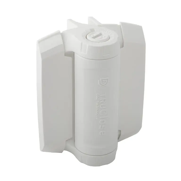 D&D Tru-Close Hinge Pair - Regular (Tca1 Series 3) - White